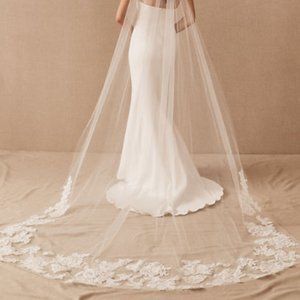 BHLDN Amsale Noni Cathedral Veil